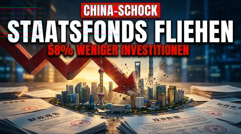 Staatsfonds ziehen sich aus China zurück: Politische Spannungen fordern ihren Tribut