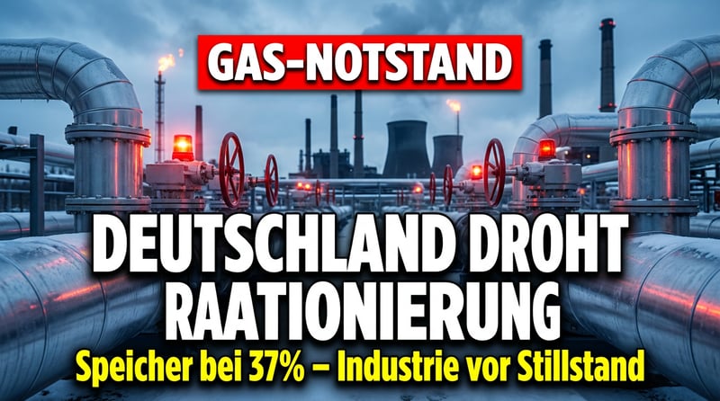 Staatskonzern Uniper schlägt Alarm: Deutschlands Gasversorgung steht auf der Kippe