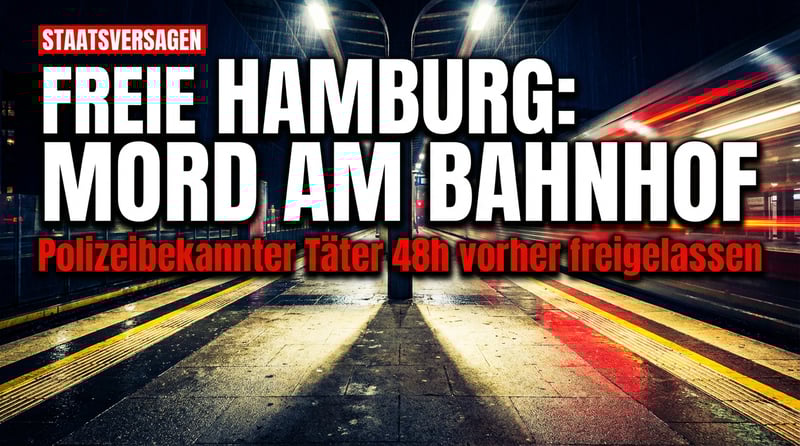 Staatsversagen mit tödlichen Folgen: Polizeibekannter Südsudanese tötet 18-Jährige an Hamburger U-Bahnhof