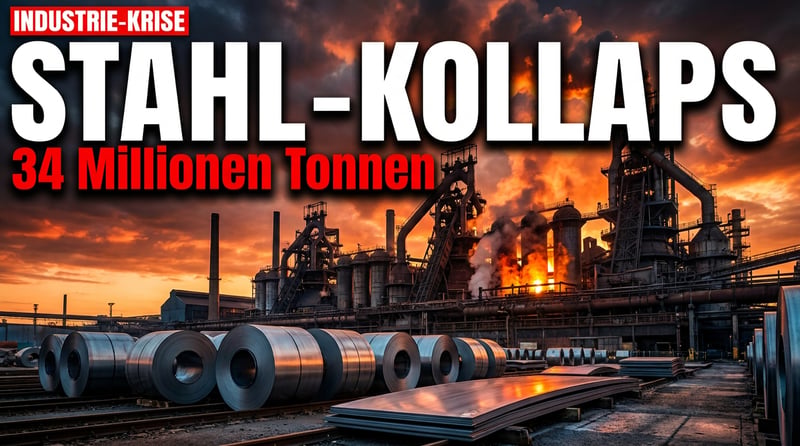 Stahl am Abgrund: Wie grüne Klimaträume Zehntausende deutsche Arbeitsplätze in den Tod treiben