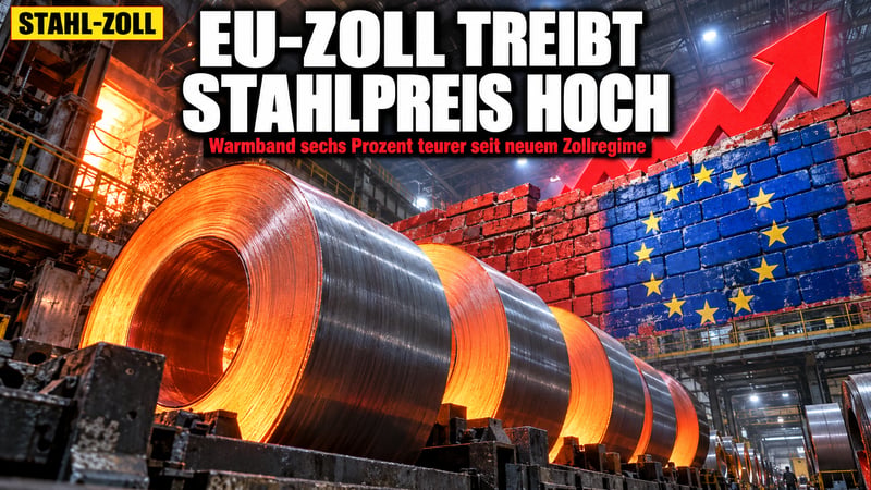 Stahl-Schock aus Brüssel: Zollmauer treibt die Preise nach oben!