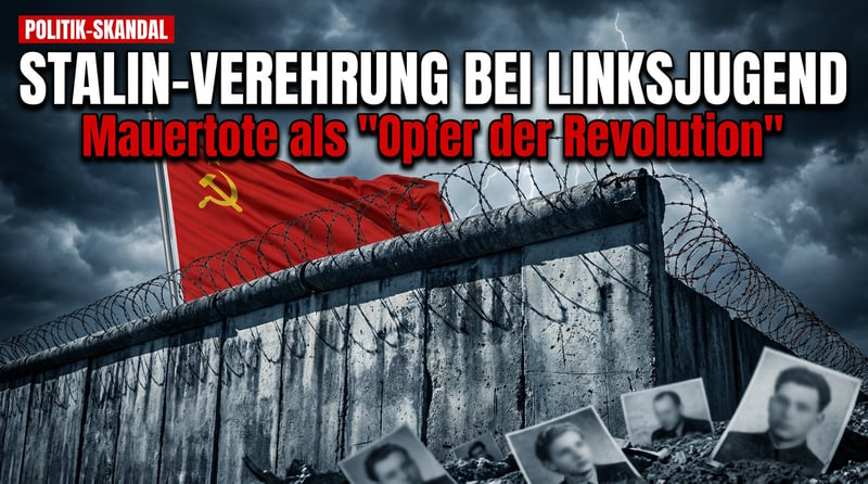 Stalin-Verehrung und Mauertote als „Opfer der Revolution“: Die Linksjugend zeigt ihr wahres Gesicht