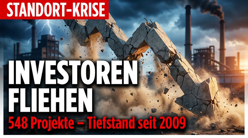 Standort Deutschland im Sinkflug: Ausländische Investoren machen einen weiten Bogen