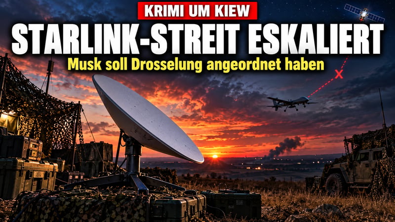 Starlink-Krimi: Bessent rüffelt Selenskyj – doch dann kommt die Wende