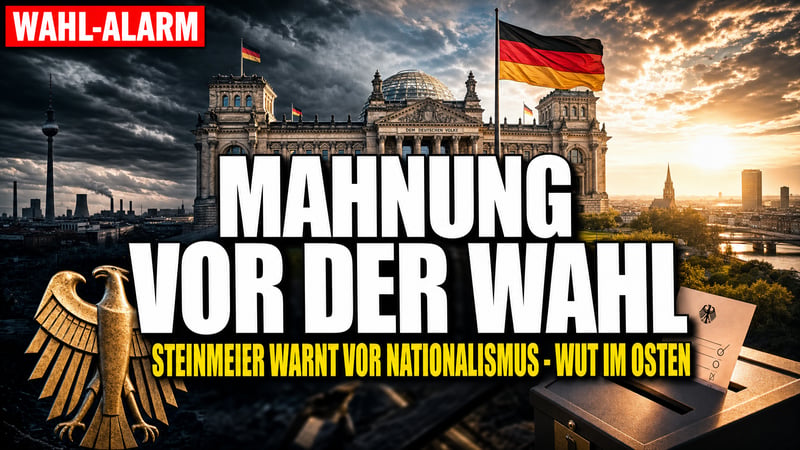Steinmeier vor der Wahl: Mahnung aus Bonn â und Wut im Osten