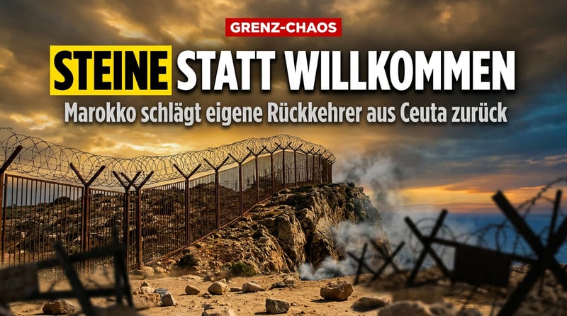 Steinwürfe statt Willkommenskultur: Wie Marokko seine eigenen Rückkehrer aus Ceuta empfängt