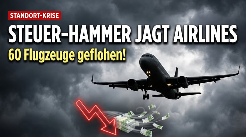 Steuer-Hammer im Steigflug: Wie der deutsche Staat die Airlines aus dem Land jagt