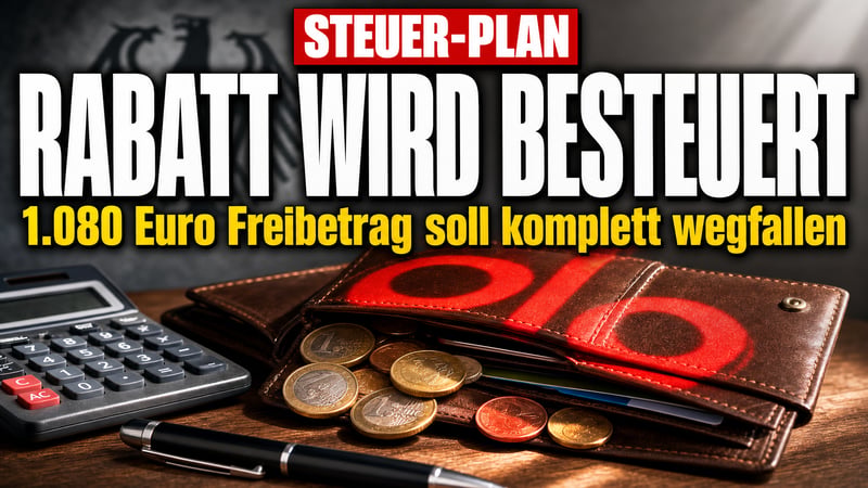 Steuer-Hammer: Klingbeil will den Mitarbeiter-Rabatt abkassieren!