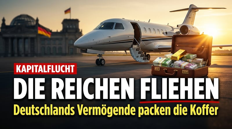 Steuerflucht der Leistungsträger: Warum Deutschlands Vermögende die Koffer packen