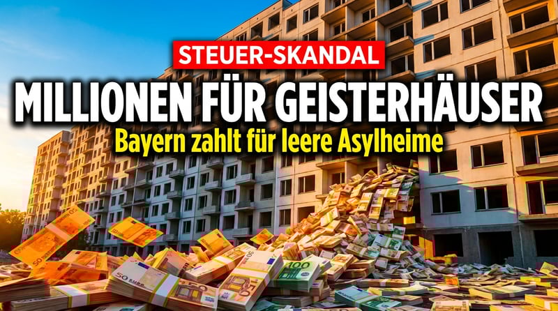Steuergeld für Geisterhäuser: Bayern zahlt Millionen für leere Asylunterkünfte