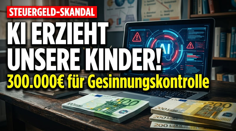 Steuergeld für Gesinnungspflege: Wie das Familienministerium mit KI und Correctiv unsere Schüler erziehen will