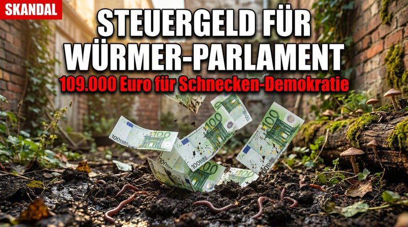 Steuergeld für Würmer-Parlamente: Wie die Bundeszentrale für politische Bildung 100.000 Euro im Berliner Hinterhof versickern lässt