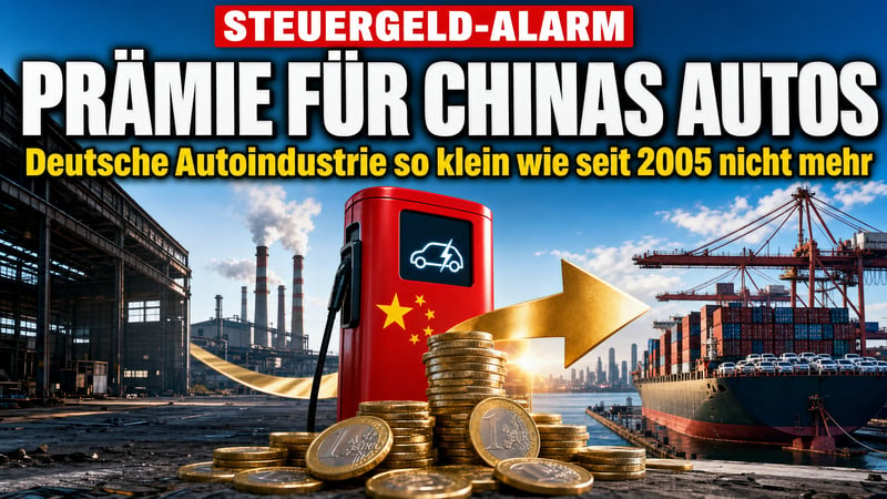 Steuergeld nach Shanghai: Berlin subventioniert Chinas E-Autos