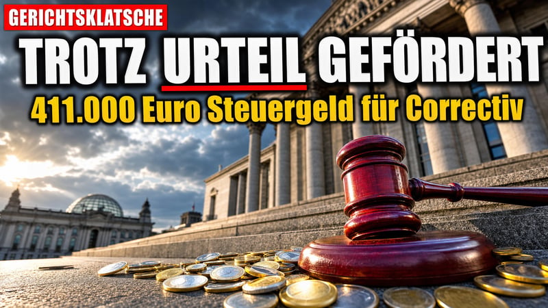 Steuergeld trotz Gerichtsklatsche: 411.000 Euro für Correctiv