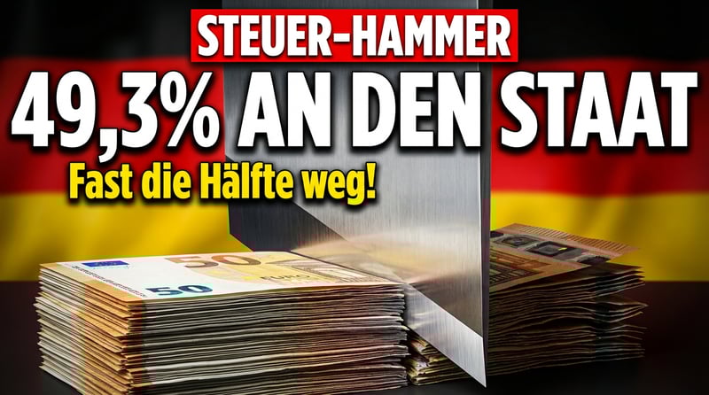 Steuerhammer Deutschland: Wenn der Staat fast die Hälfte kassiert – und zwei Unionsabgeordnete endlich aufwachen