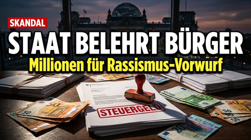 Steuermillionen für „antimuslimischen Rassismus“: Wenn der Staat sich selbst belehrt