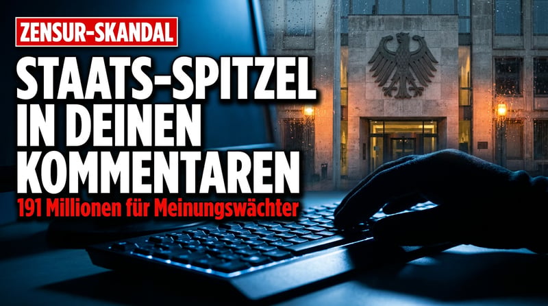 Steuermillionen für Meinungswächter: Priens „Online-Streetworker“ patrouillieren durch die Kommentarspalten