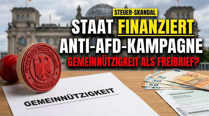 Steuerprivileg für Politaktivismus: Wie das Berliner Finanzamt Anti-AfD-Kampagnen quersubventioniert