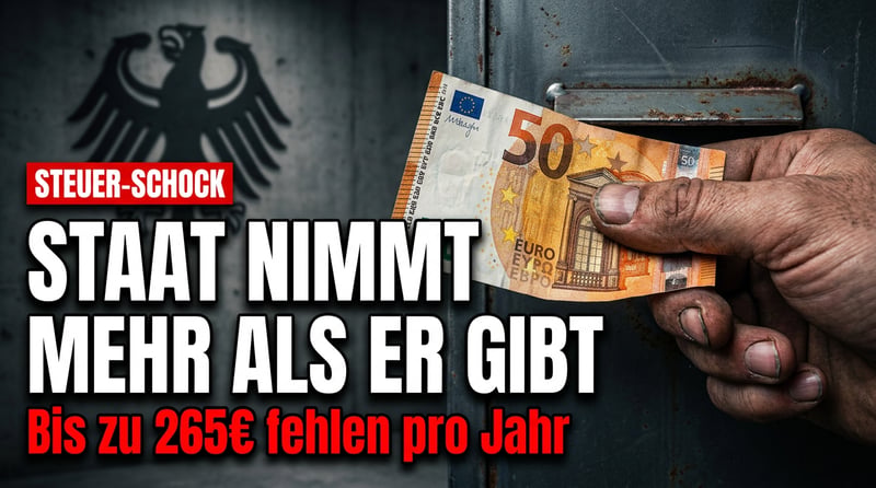 Steuerreform als Etikettenschwindel: Wenn der Staat „zurückgibt“, was er sich längst durch die Hintertür holt