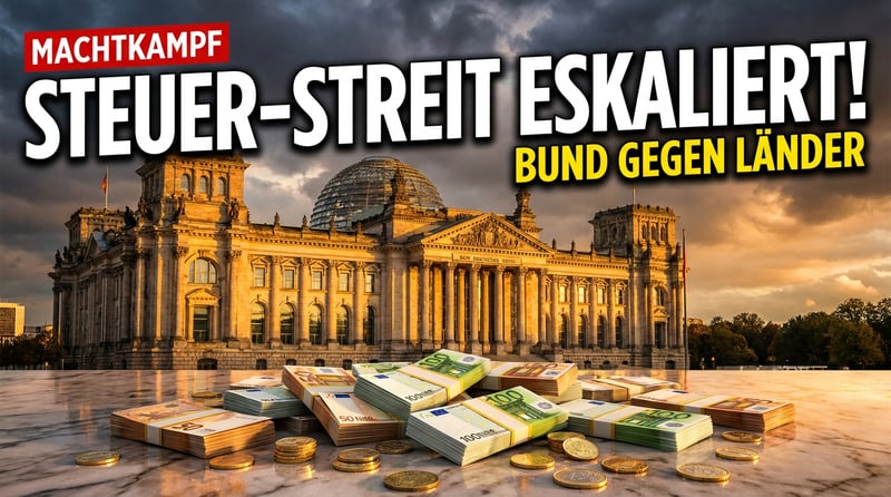 Steuerreform-Posse: Wenn Bund und Länder sich um die Beute des Steuerzahlers streiten