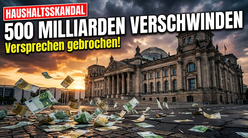 Stille Operation am Sondervermögen: Wie Schwarz-Rot 500 Milliarden Euro zum Verschiebebahnhof umfunktioniert