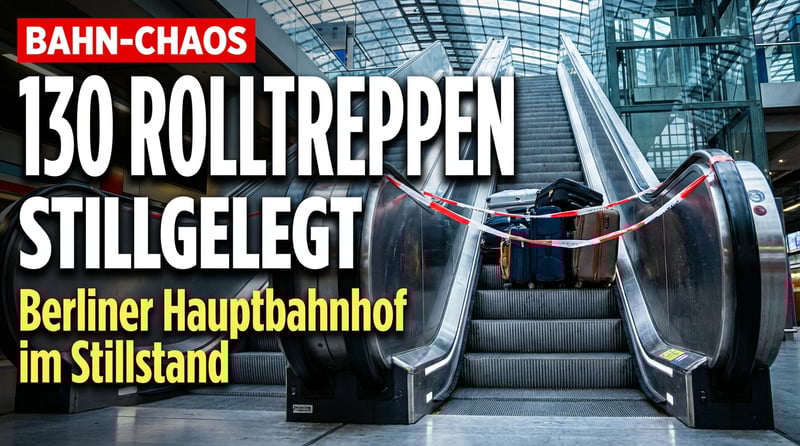 Stillstand auf Deutschlands Rolltreppen: Wenn die Bahn nicht einmal mehr den Aufstieg schafft