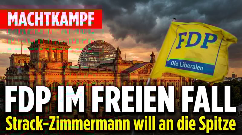 Strack-Zimmermann drängt an die FDP-Spitze – der nächste Akt einer politischen Tragikomödie