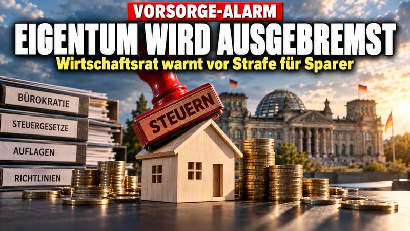 Strafe für Sparer: Warum Deutschland Eigentum so schwer macht