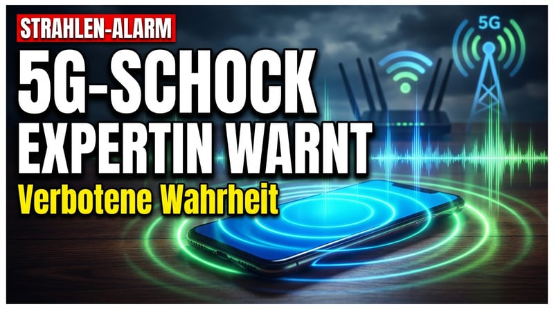 Strahlenschutz-Expertin schlägt Alarm: Die verschwiegenen Gefahren von 5G und WLAN