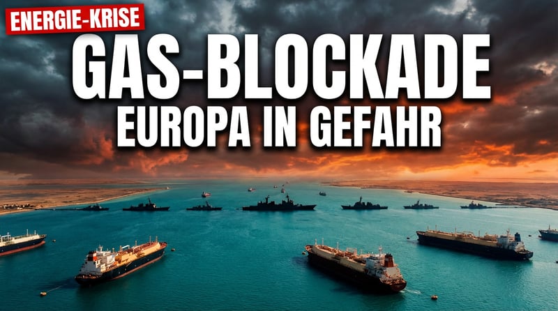 Straße von Hormus blockiert: Europas Gasversorgung steht erneut auf der Kippe