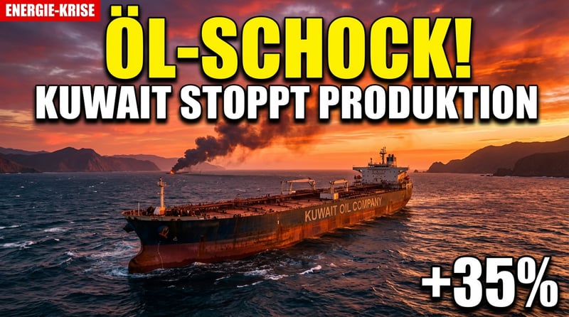 Straße von Hormus blockiert: Kuwait drosselt Ölproduktion – Energiekrise spitzt sich dramatisch zu