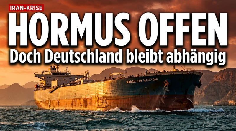 Straße von Hormus: Während Tanker wieder rollen, zeigt sich Deutschlands gefährliche Abhängigkeit