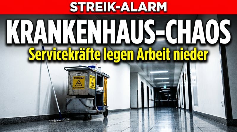 Streik im Gesundheitswesen: Wenn die ServicekrÀfte den Stecker ziehen