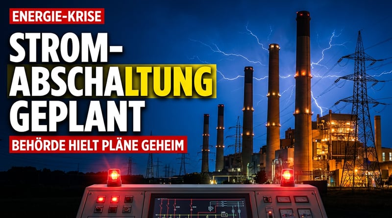 Strom-Rationierung im Verborgenen: Bundesnetzagentur plant Abschalt-Kommandozentrale – und schweigt darüber