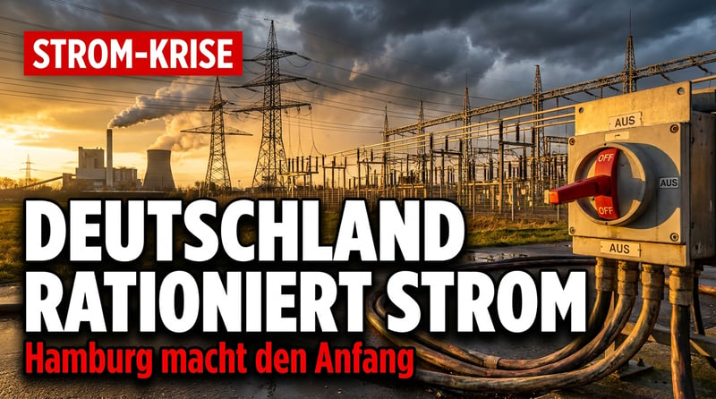 Strom-Rationierung in Deutschland: Wenn die Energiewende zur Mangelverwaltung verkommt