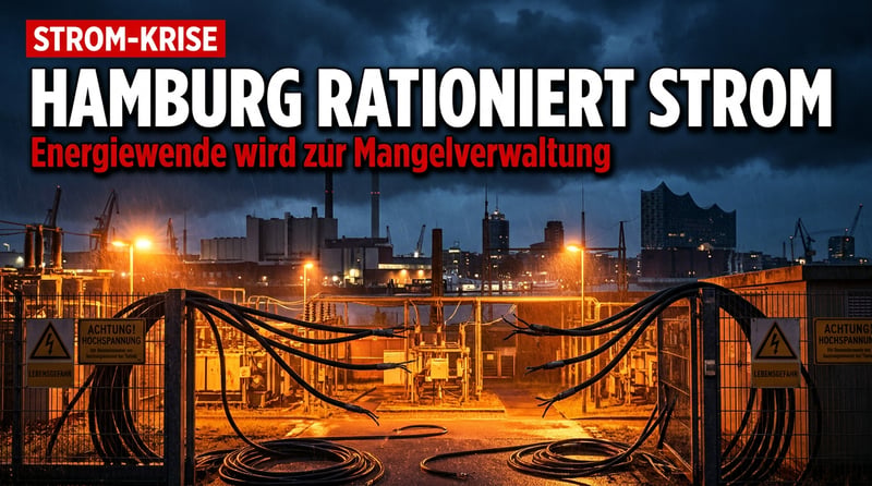 Strom-Rationierung in Hamburg: Wenn die Energiewende zur Mangelverwaltung wird