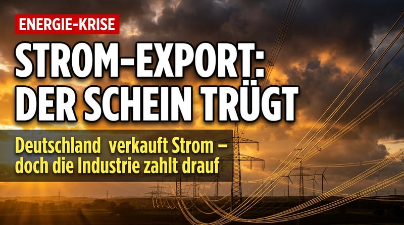 Strom-Wende mit Fragezeichen: Deutschland exportiert wieder – doch der Schein trügt
