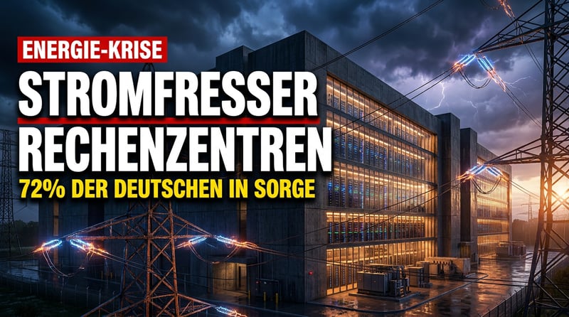 Stromfresser der Zukunft: Warum die Deutschen den Rechenzentren-Boom mit Argwohn betrachten