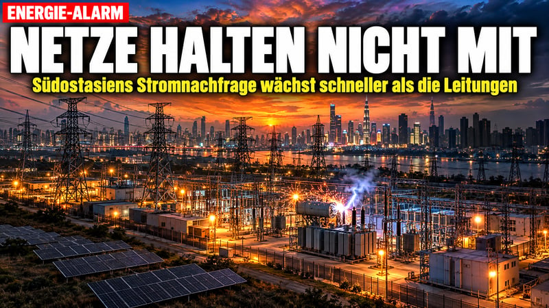 Stromhunger ohne Leitungen: Südostasiens Energiewende stockt!