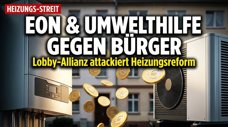 Stromkonzern Eon und Umwelthilfe – eine Allianz der Bequemlichkeit gegen das Heizungsgesetz
