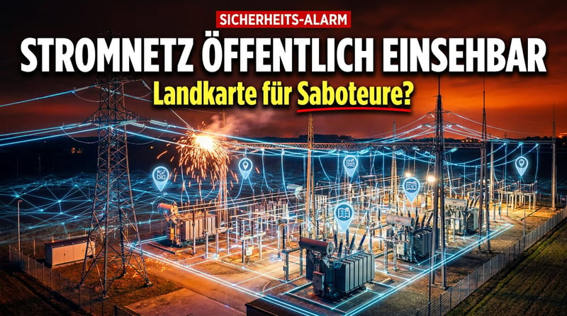 Stromnetz zum Mitlesen: Berlin plant die Landkarte für Saboteure