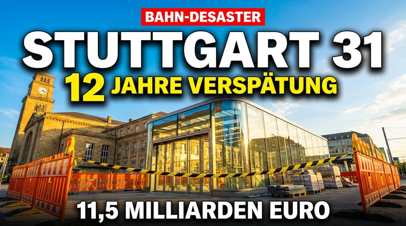 Stuttgart 31: Wie ein Prestige-Bahnhof zum Mahnmal deutscher Planlosigkeit verkommt