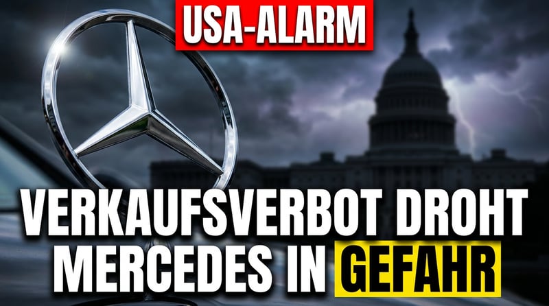 Stuttgarter Stern in Gefahr: Washington droht Mercedes mit Verkaufsverbot wegen Peking-Beteiligung