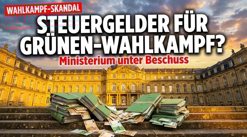Stuttgarter Umweltministerium: Wenn Steuergelder zum Wahlkampfinstrument der Grünen verkommen