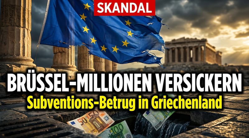 Subventions-Skandal in Athen: Wie Brüsseler Millionen in dunklen Kanälen versickern