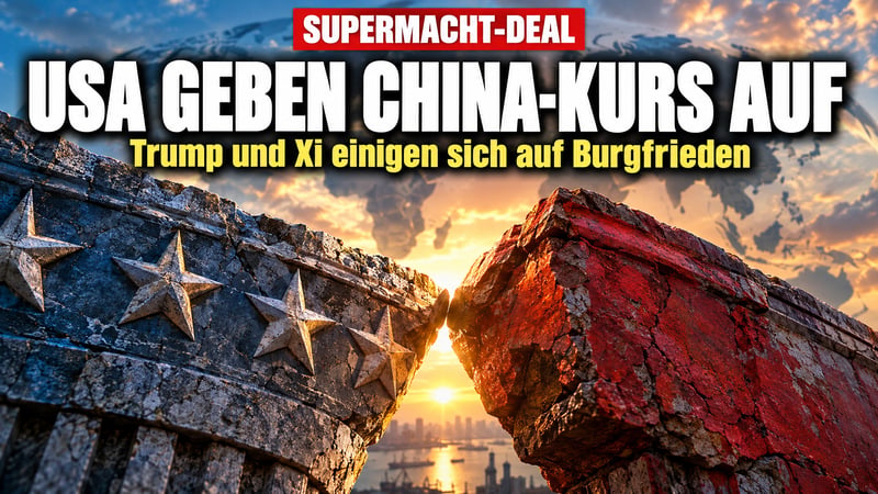 Supermächte schließen Burgfrieden: Washington gibt das Projekt China auf