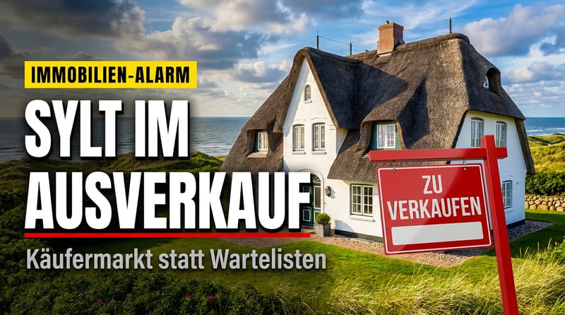 Sylt im Ausverkauf: Warum sich Deutschlands teuerste Insel plötzlich in einen Käufermarkt verwandelt