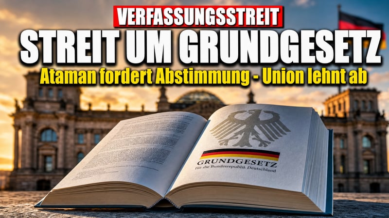 Symbolpolitik statt Sicherheit? Ataman will das Grundgesetz ändern