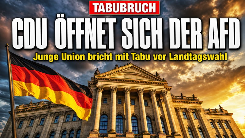 Tabubruch in Magdeburg: Junge Union öffnet sich der AfD