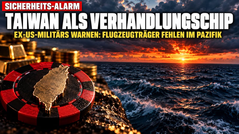 Taiwan als Pokerchip: Ex-US-Militärs schlagen Alarm im Pazifik!